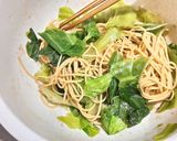 手軽に！　アンチョビキャベツスパ作り方4写真
