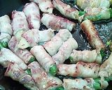 インゲン・ポテト豚バラ肉巻き作り方5写真