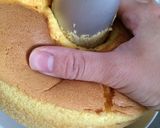 シフォンケーキ手外しのやり方☆作り方7写真