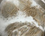 かつお節たっぷり蕎麦with梅かつお作り方1写真