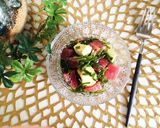 栄養満点♡まぐろとアボカドと海藻の和え物作り方2写真