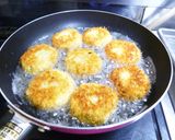 油フライパン1cm！キャベツ☆メンチカツ作り方14写真