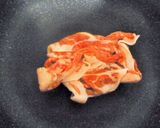 豚肉ともやしのコチュジャン炒め。作り方1写真