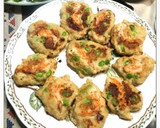 エビと枝豆のお焼き作り方2写真