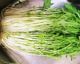モリモリ食べれる☆水菜の中華風サラダ作り方1写真