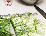 モリモリ食べれる☆水菜の中華風サラダ作り方3写真