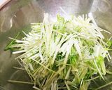 モリモリ食べれる☆水菜の中華風サラダ作り方4写真