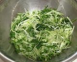 モリモリ食べれる☆水菜の中華風サラダ作り方7写真