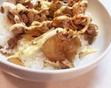 麺つゆで簡単！豚肉と玉ねぎの即席丼作り方6写真
