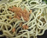 簡単☆ツナとだいこんおろしの焼きうどん作り方4写真