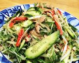 モリモリ食べれる☆水菜の中華風サラダ作り方17写真