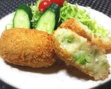 新じゃがずんだコロッケ作り方8写真