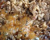 すき焼き好きの人のための、牛丼。作り方2写真
