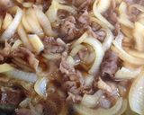 すき焼き好きの人のための、牛丼。作り方3写真