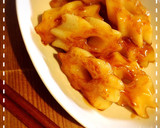 驚き♡ちくわぶde甘辛バターいももち風作り方8写真