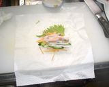 春雨サラダの具で☆生春巻き作り方2写真