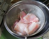 カスベ（赤エイ）の煮付け作り方2写真