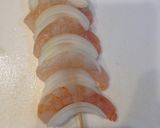 ☆ソースまで旨い！エビと玉ねぎの串焼き☆作り方5写真