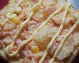 めちゃウマ！明太ポテトサラダトースト作り方4写真
