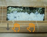 初心者でも上手に巻ける巻き寿司！作り方5写真