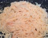糖質制限 明太クリームパスタ作り方5写真