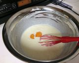 ストロベリーマーブルスフレチーズケーキ作り方3写真