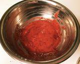ストロベリーマーブルスフレチーズケーキ作り方5写真