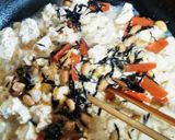 豆腐と大豆の親子チャンプル作り方3写真
