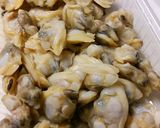 蒸しアサリのカレー佃煮♪作り方1写真