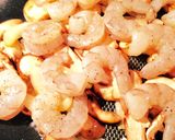 海老とキノコのパスタ作り方4写真