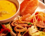 海老とキノコのパスタ作り方9写真