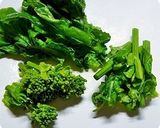 春の一品♪ かき菜とささみの明太子和え作り方5写真