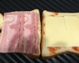 カフェ風★シャキシャキレタスホットサンド作り方2写真