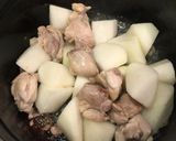 大根と鶏肉の味しみしみ煮♡作り方6写真