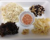 食s' 昆布ときのこの煮こごり作り方1写真