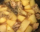 大根と鶏肉の味しみしみ煮♡作り方10写真