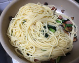 ほうれん草の柚子胡椒マヨパスタ作り方7写真