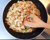 野菜玉と豆腐だけ*簡単シンプル♪炒り豆腐作り方6写真