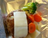 驚きふっくら♡チアシード入包みハンバーグ作り方9写真