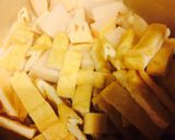 ✿春のお祝い✿筍と舞茸と豆の炊込みご飯作り方6写真