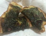 大蒜醤油漬紫蘇のトースト作り方5写真