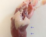 鶏ハツの下ごしらえ作り方5写真