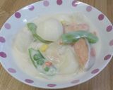 かぶと鮭のクリーム煮作り方9写真