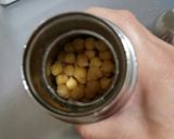 ヒヨコ豆の水煮、水筒で簡単に作り方7写真