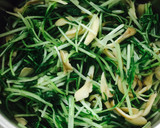 水菜と舞茸のおひたし作り方6写真