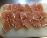 やわらかヘルシー！鶏胸肉のネギ炒め作り方1写真