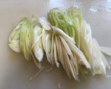 やわらかヘルシー！鶏胸肉のネギ炒め作り方3写真