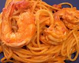海老 トマトクリームパスタ作り方4写真