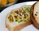 ほたてコーンバターのフライパントースト作り方6写真