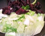 きくらげと白菜炒め作り方3写真